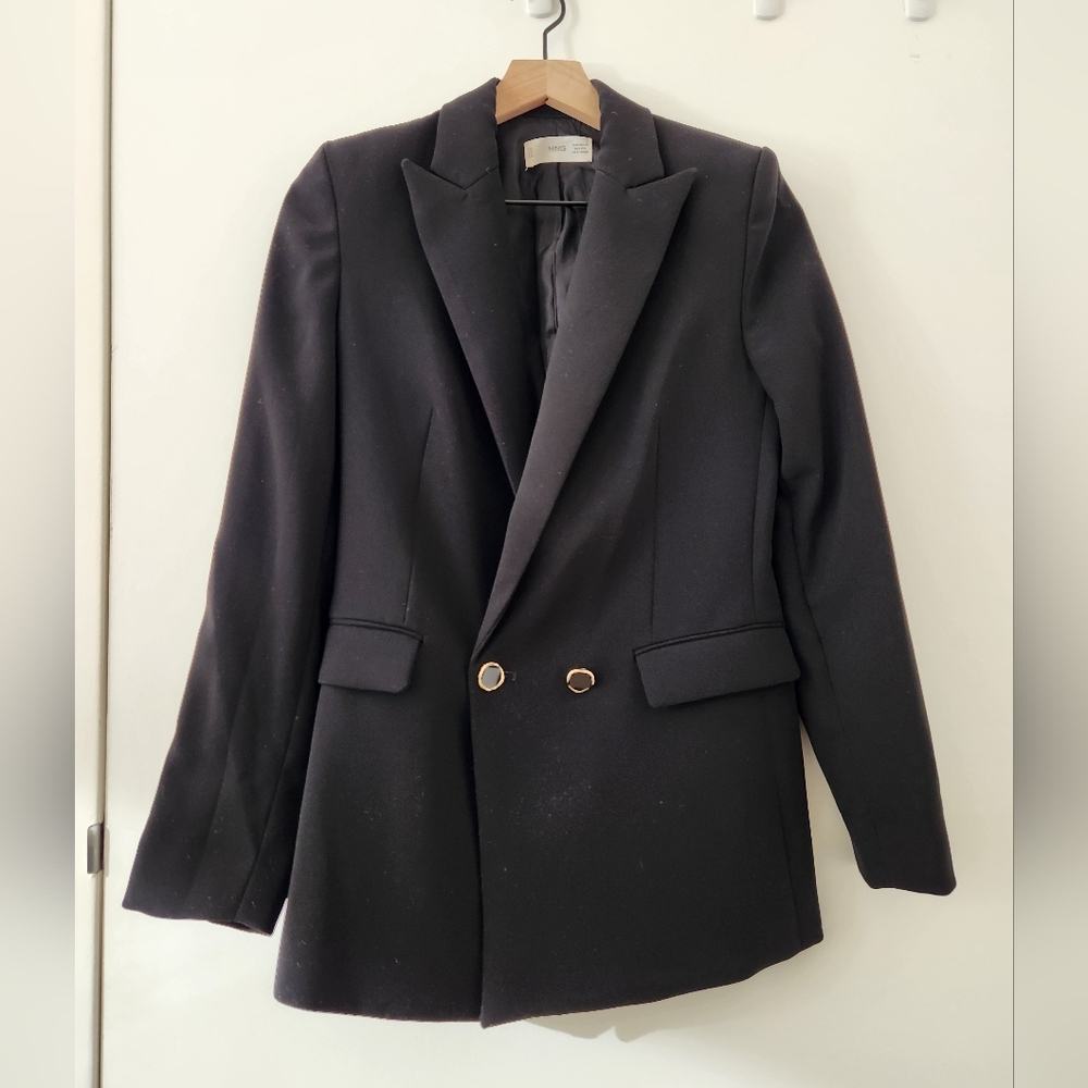 Mango Single-Breasted Blazer